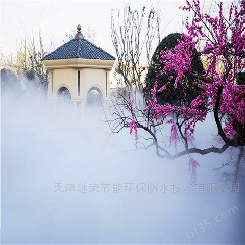 沧州园林景观造雾系统-公园假山人造雾