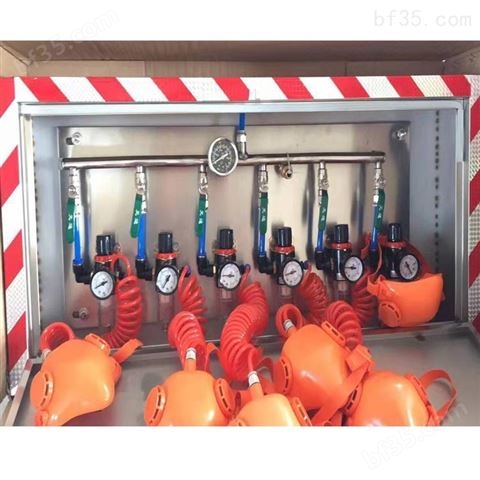 8个头的ZYJ矿井压风供水自救装置维护保养