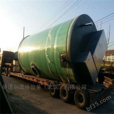 上海雨水泵站 GRP 双筒体