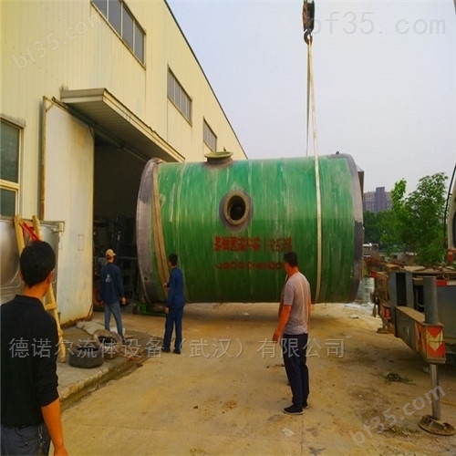 上海 国产  玻璃钢一体化预制泵站厂家