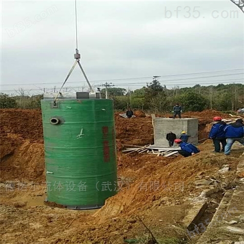 武汉 市政工程  一体化雨水提升预制泵站